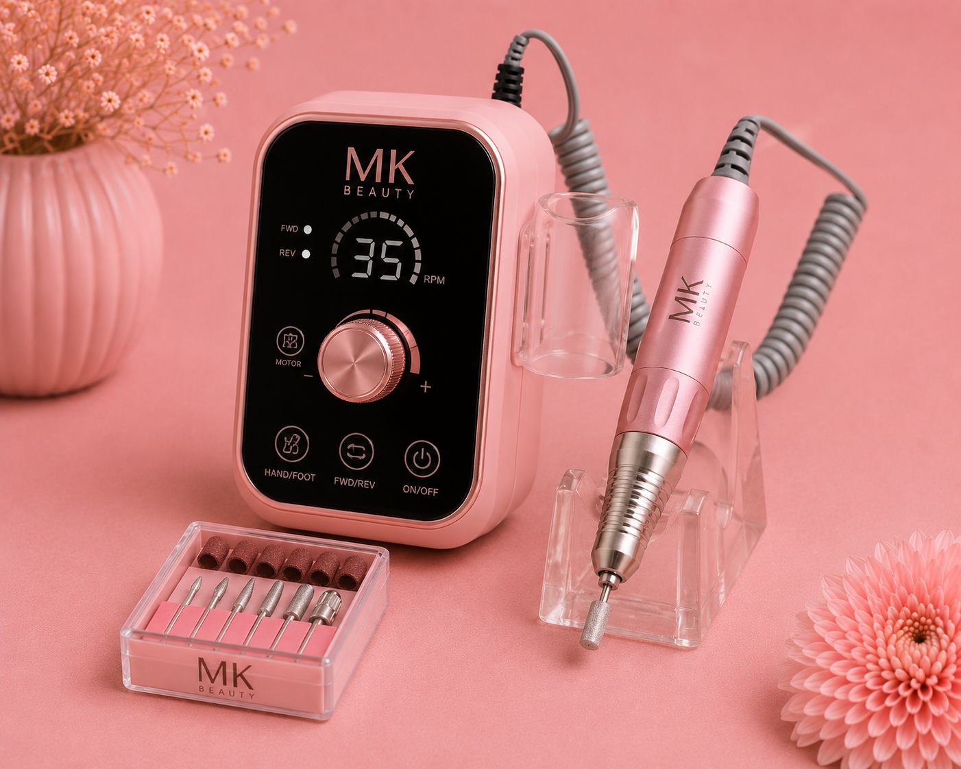 Ponceuse à Ongles Professionnelle Sans Fil MK Beauty
