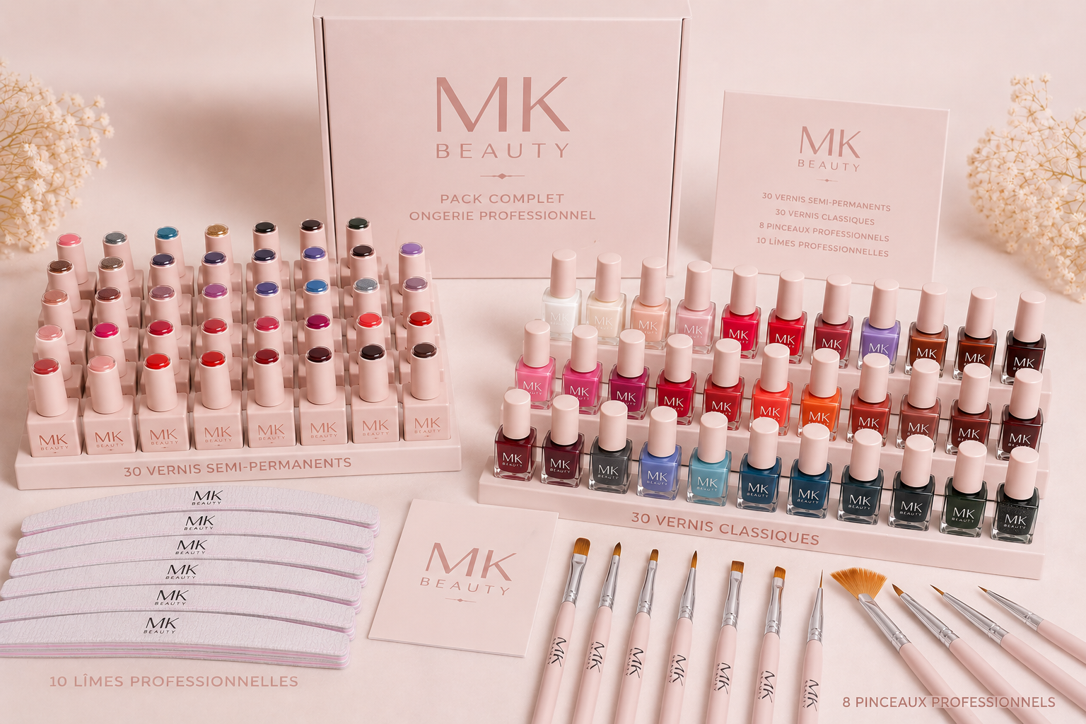 Pack complet MK Beauty