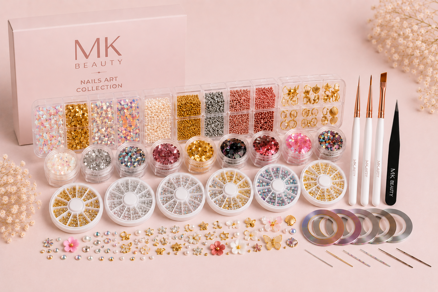 Lot complet de décoration & Nail Art